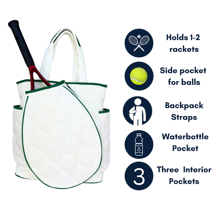 "Almost Perfect" Park Ave Tennis Convertible Bag/Backpack