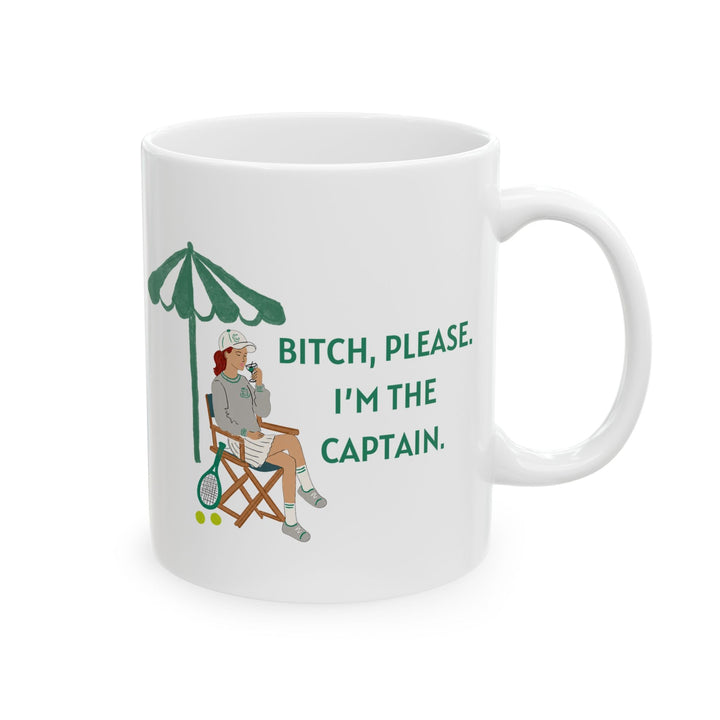 Tennis Captain Mug Red Hair