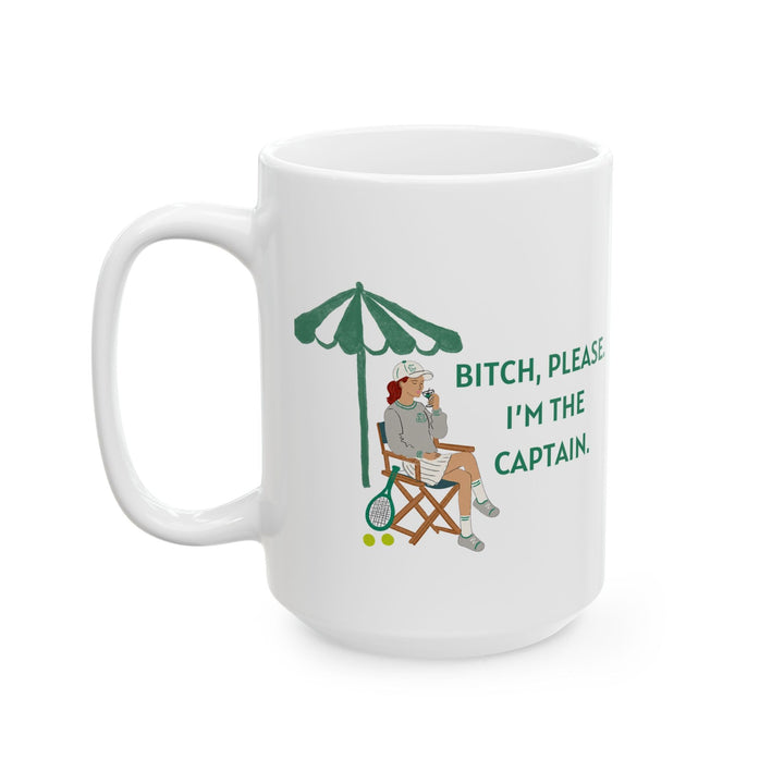 Tennis Captain Mug Red Hair