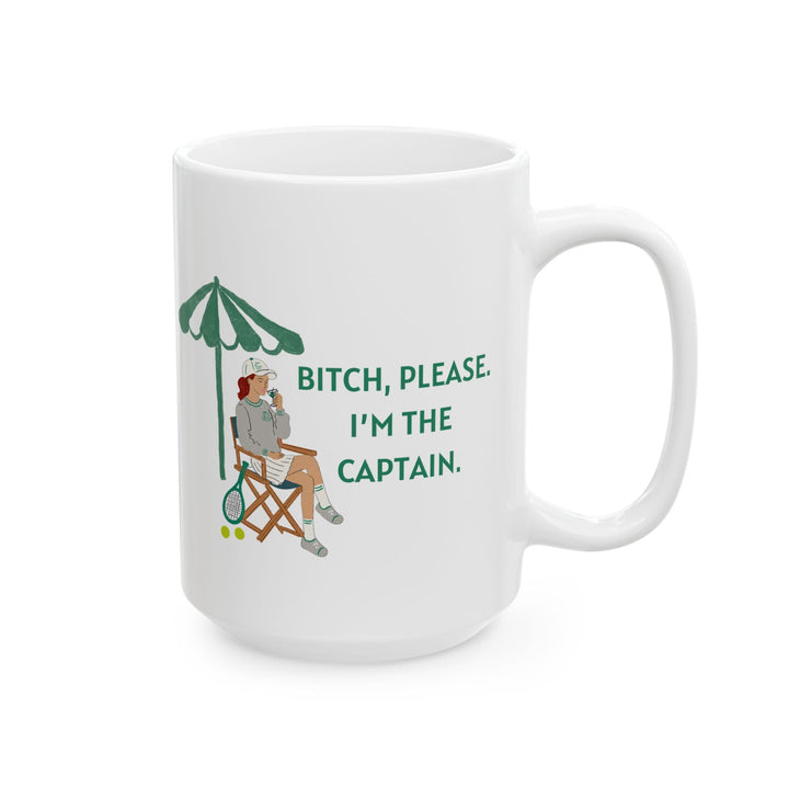 Tennis Captain Mug Red Hair