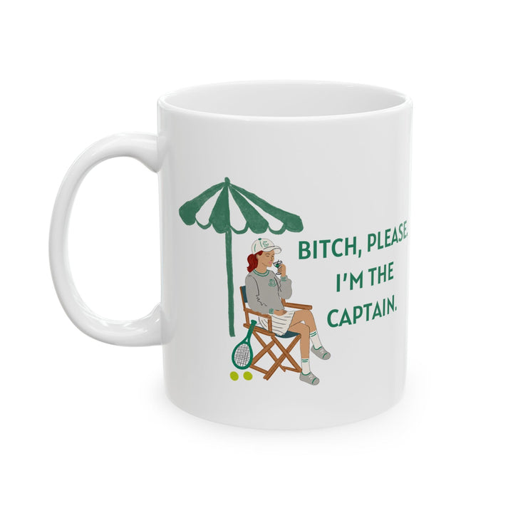 Tennis Captain Mug Red Hair