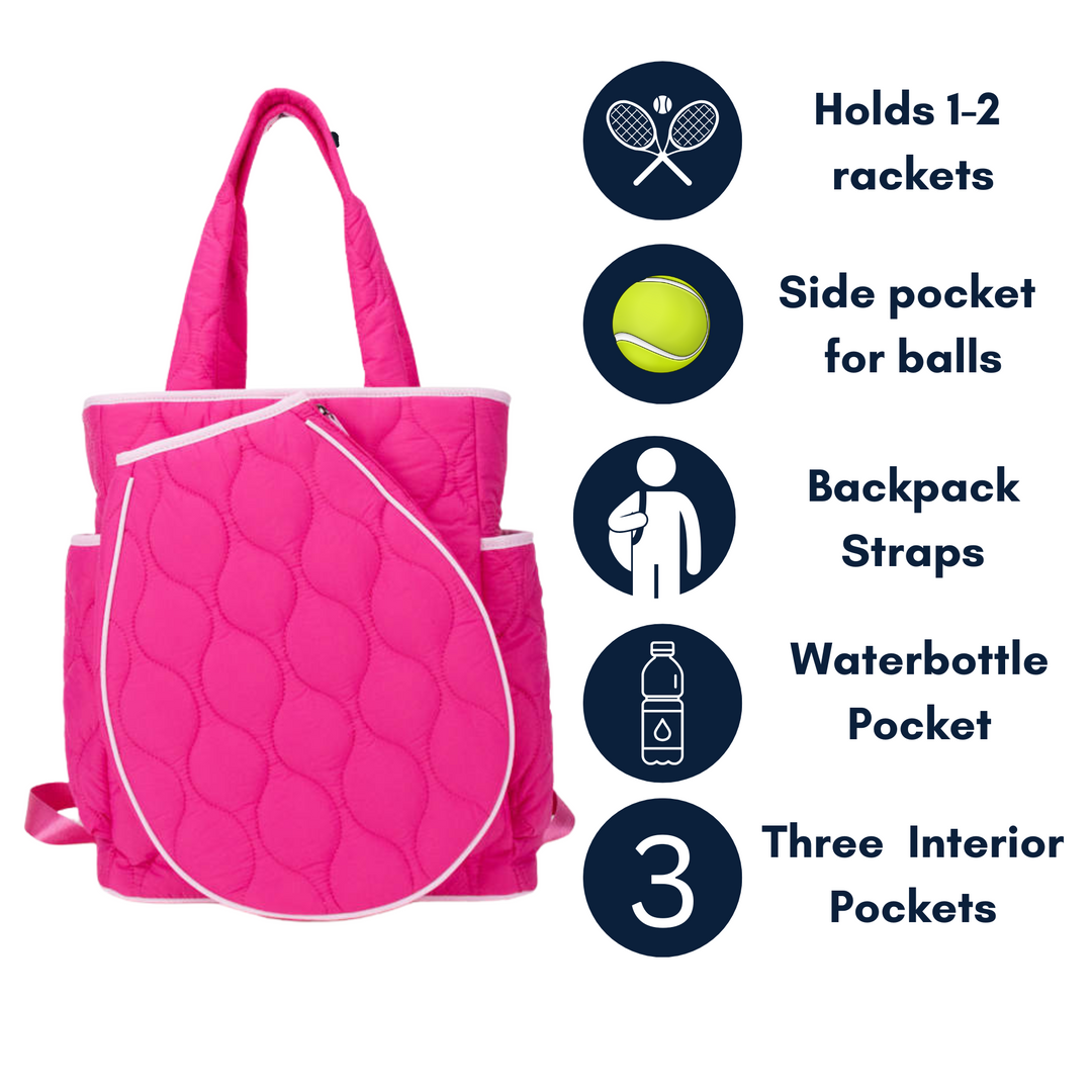 "Almost Perfect" Park Ave Tennis Convertible Bag/Backpack