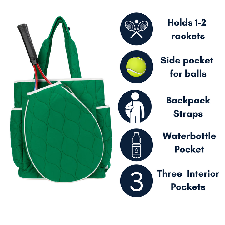 "Almost Perfect" Park Ave Tennis Convertible Bag/Backpack