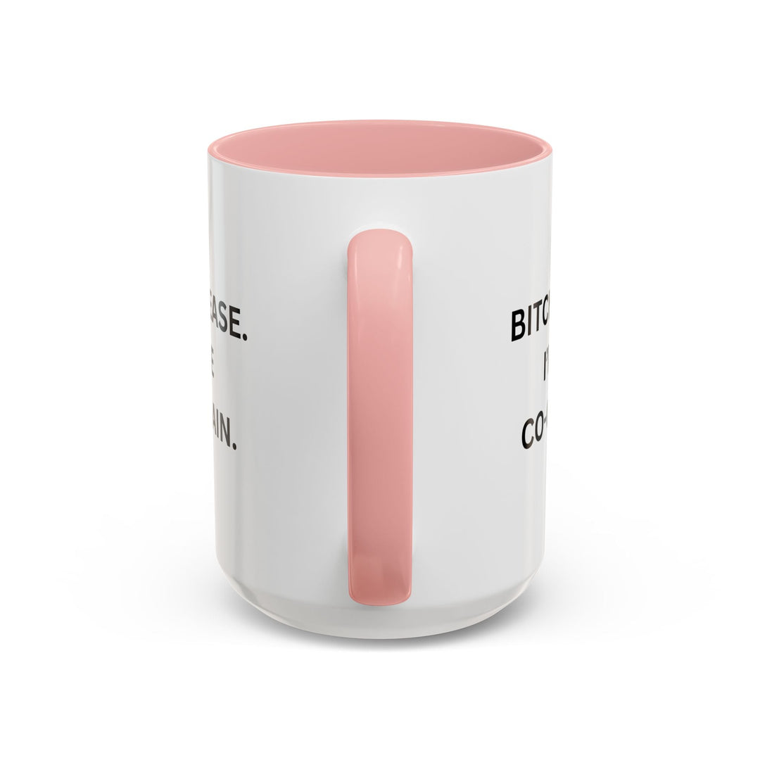 Co-Captain Mug - Funny Tennis/Pickleball CoCaptain Gift