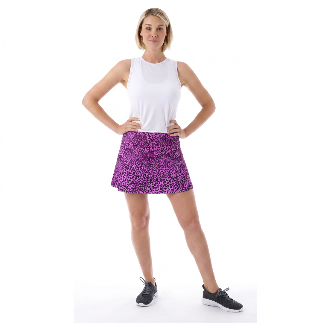 Animal Print Swing Skirt--Final Sale