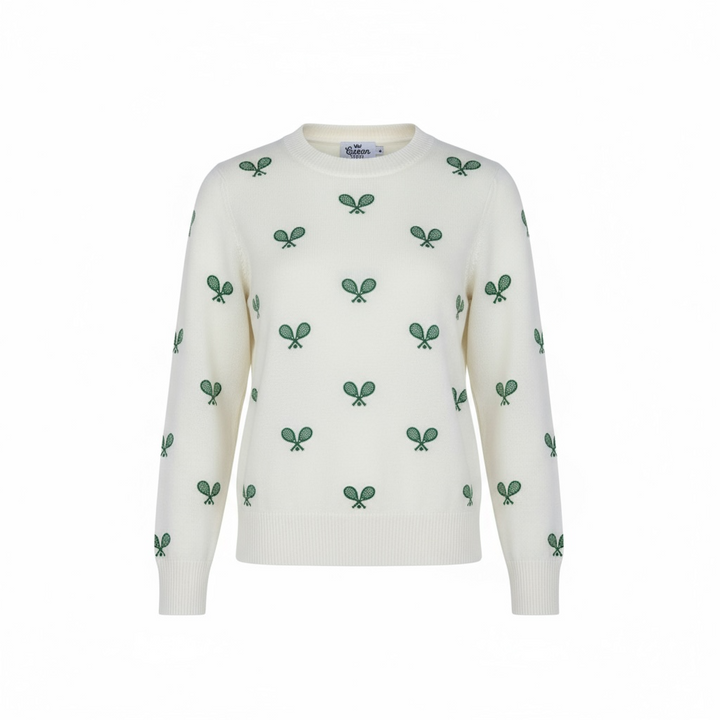 Tennis Sweater Boyfriend Fit