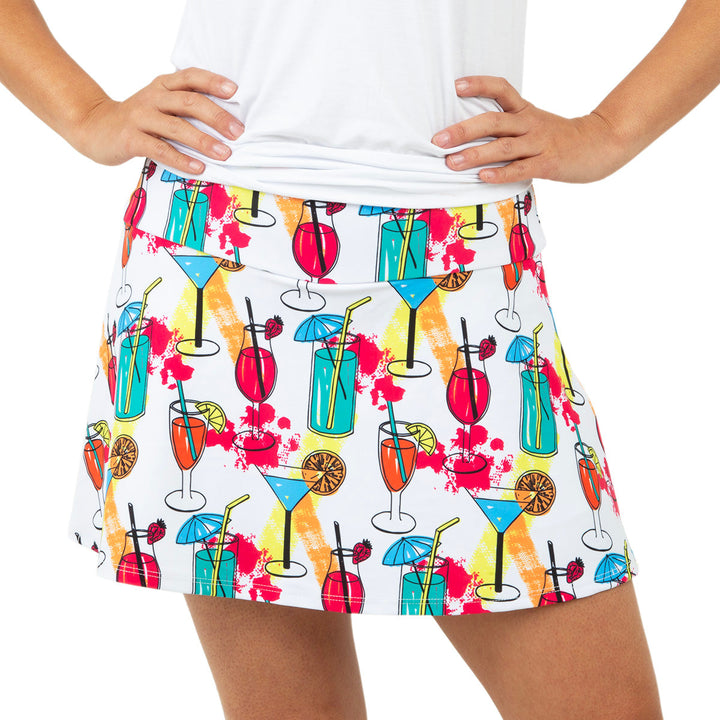 XS Cocktails on the Court Swing Skirt --Final Sale