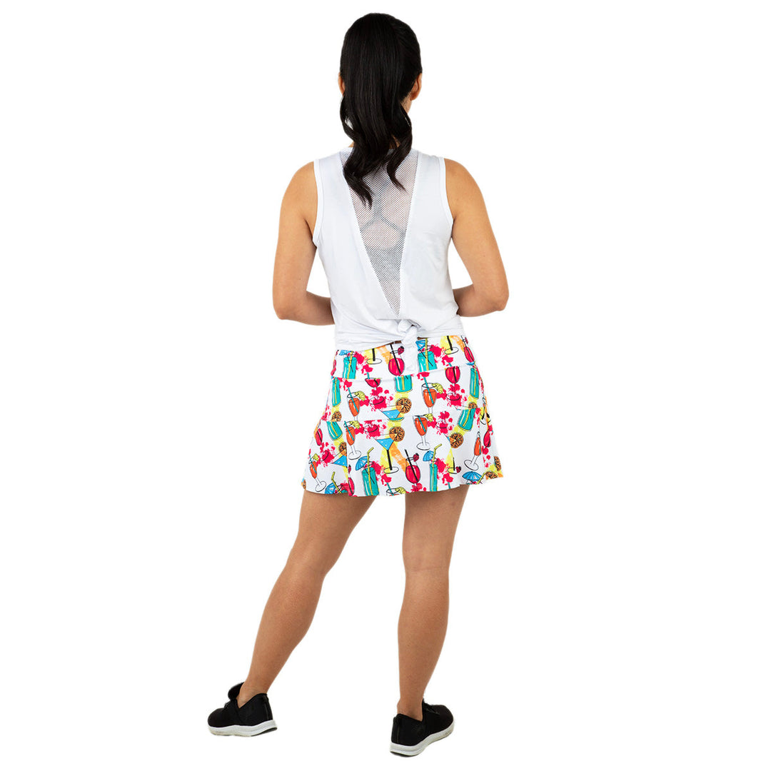 XS Cocktails on the Court Swing Skirt --Final Sale