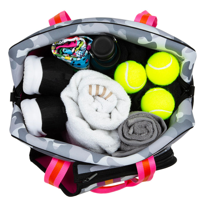 'Almost Perfect' Hampton Tennis Bag--Final Sale