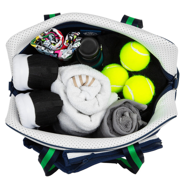 'Almost Perfect' Hampton Tennis Bag--Final Sale