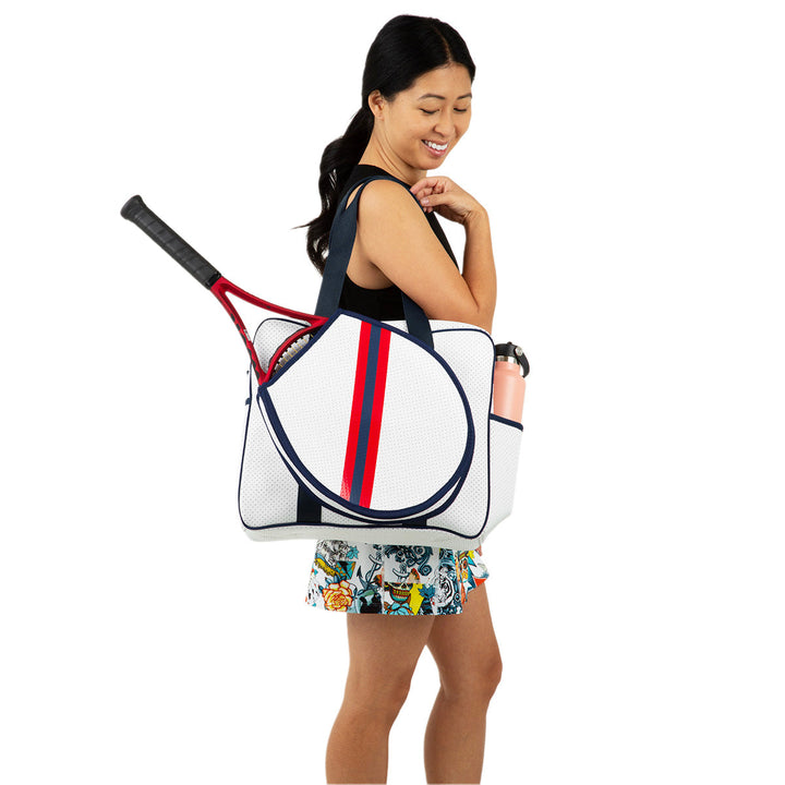 'Almost Perfect' Hampton Tennis Bag--Final Sale