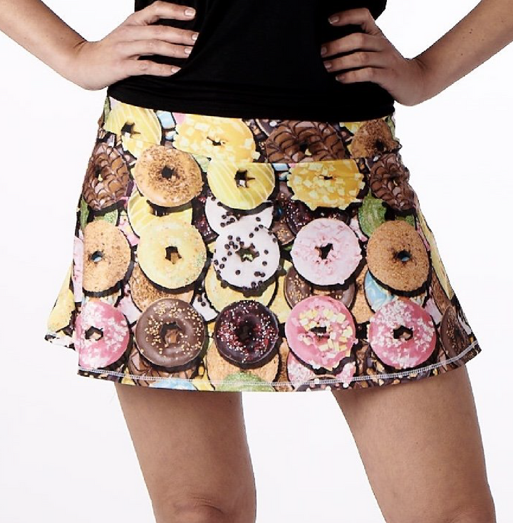 Donuts! Tennis Skirt Final Sale