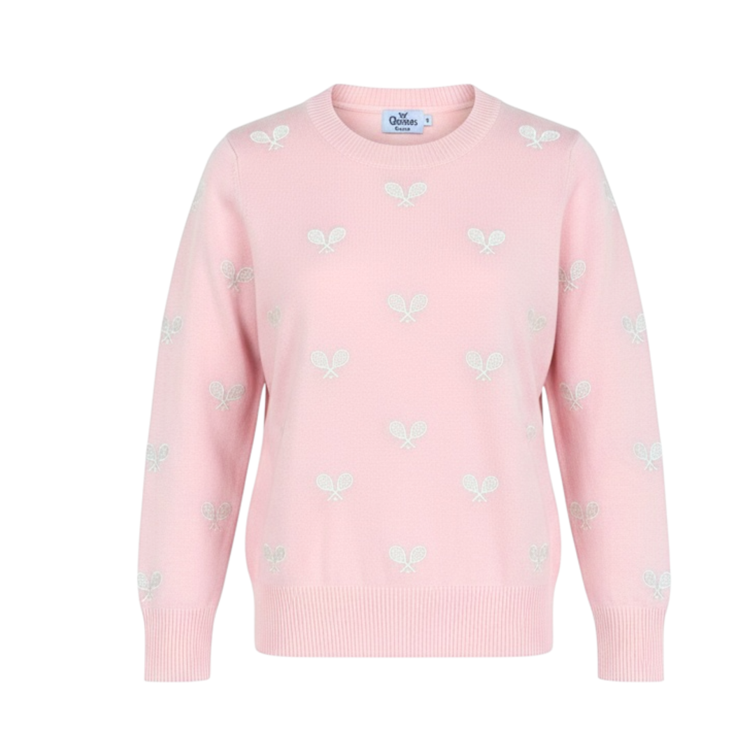 Tennis Sweater Boyfriend Fit